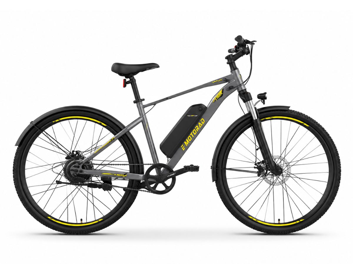 EMotorad 27.5 X1 E-Bicycle With Front Light And Mudguard