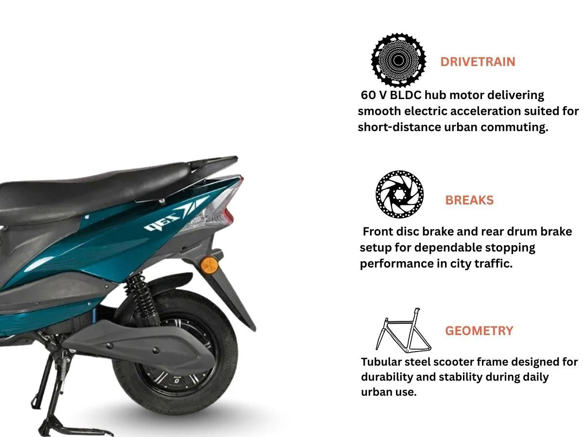 Etos Zap 2.2 E-Scooter (60 v 36 Ah)