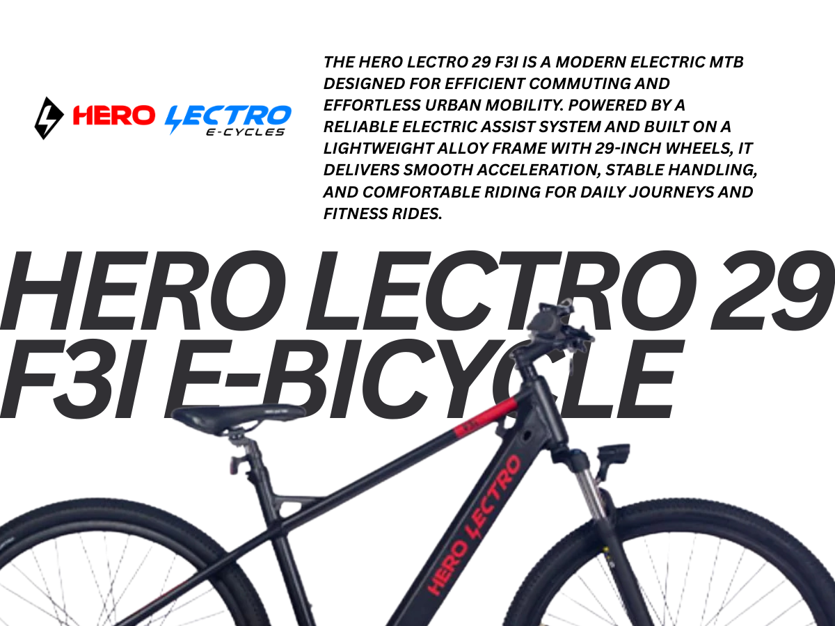 Hero Lectro 29 F3I E-Bicycle