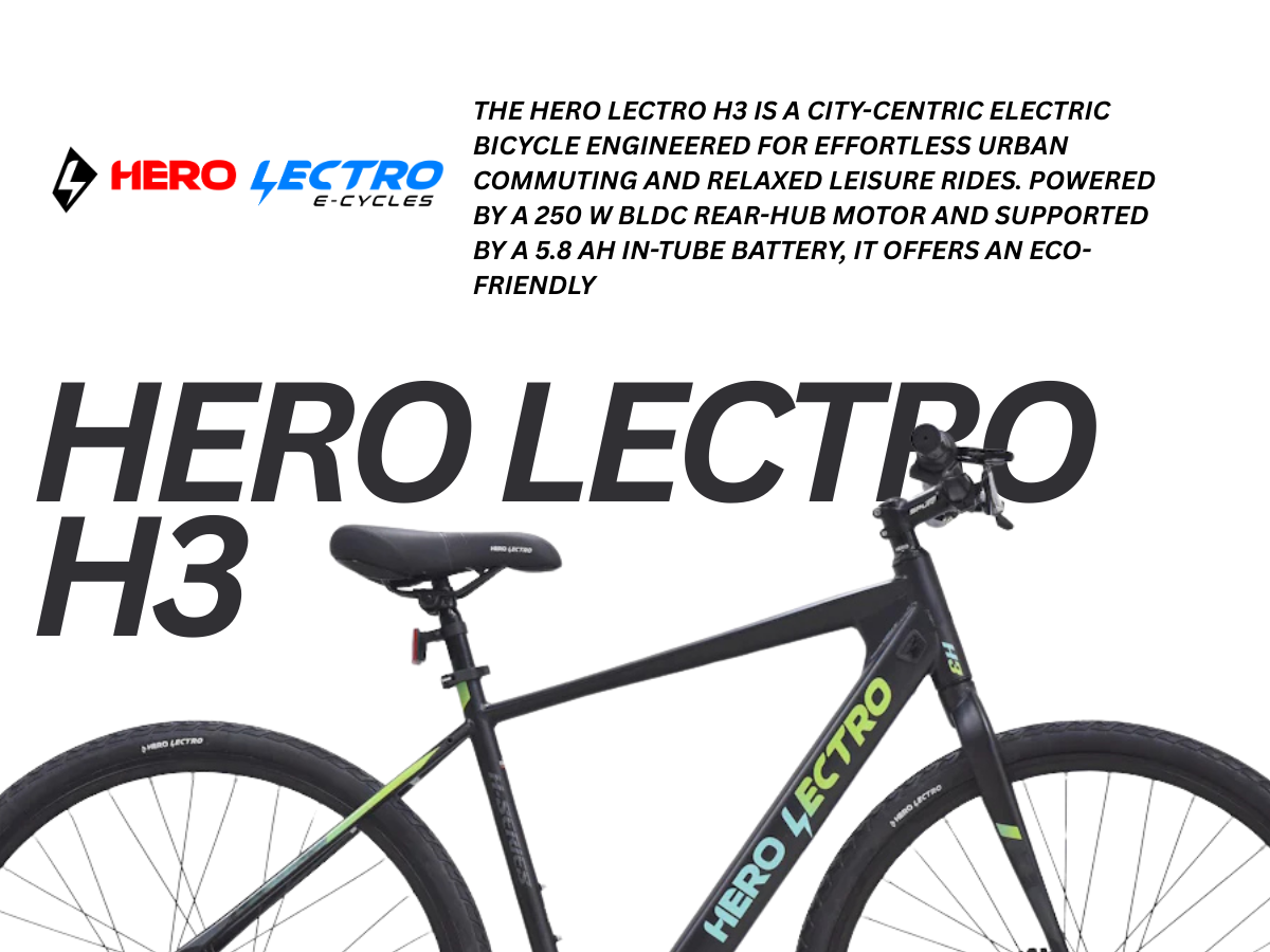 Hero Lectro H3 E-Bicycle