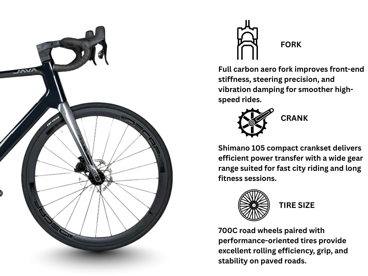 Java Siluro 6 Top Shimano 105