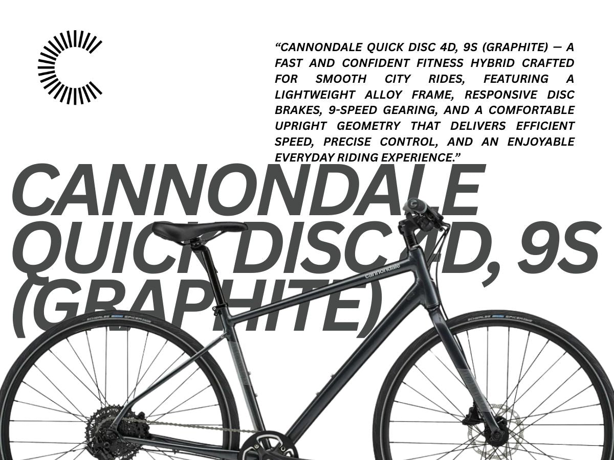 Cannondale Quick Disc 4D, 9S (Graphite)
