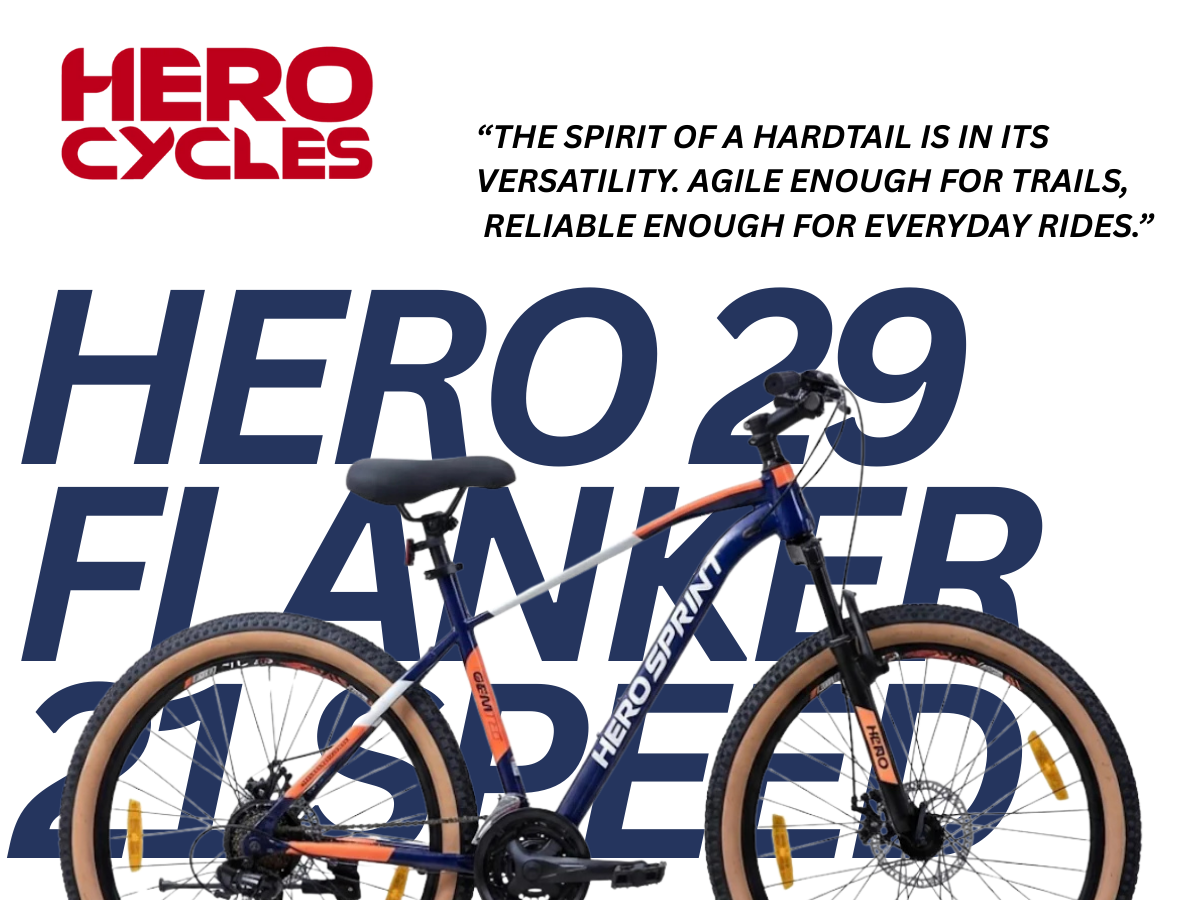 Hero 29 Flanker 21 Speed FS D/Disc (IPL) Bicycle