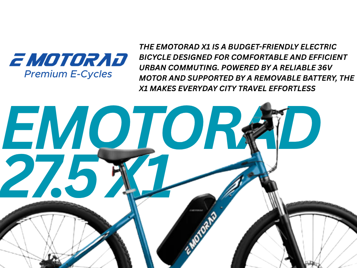 EMotorad 27.5 X1 E-Bicycle