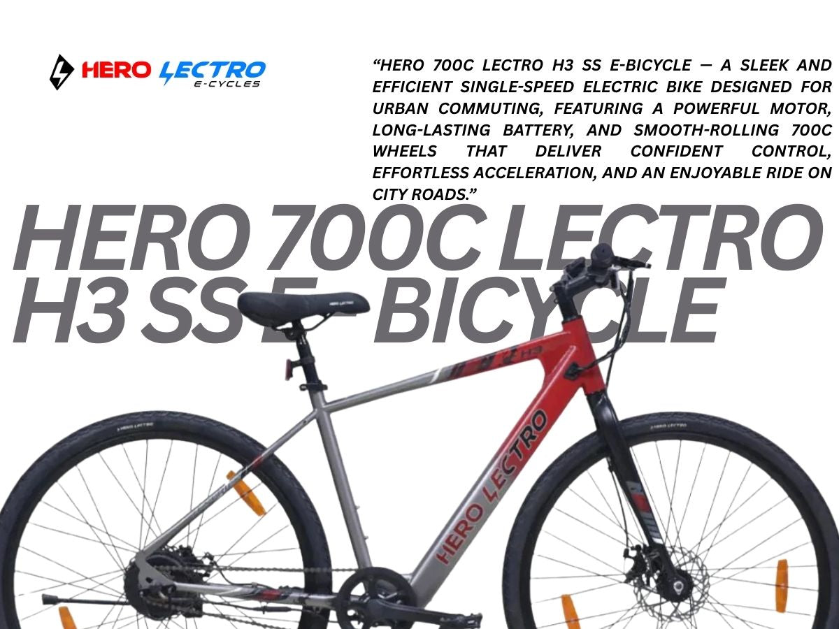 HERO 700C LECTRO H3 SS E - BICYCLE