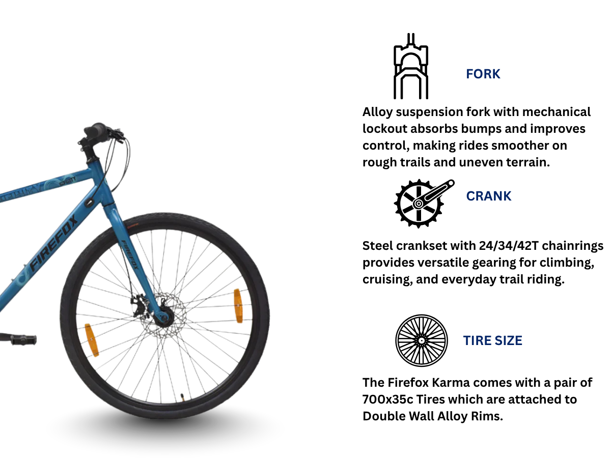 Firefox 700C Infinity EMH Bicycle