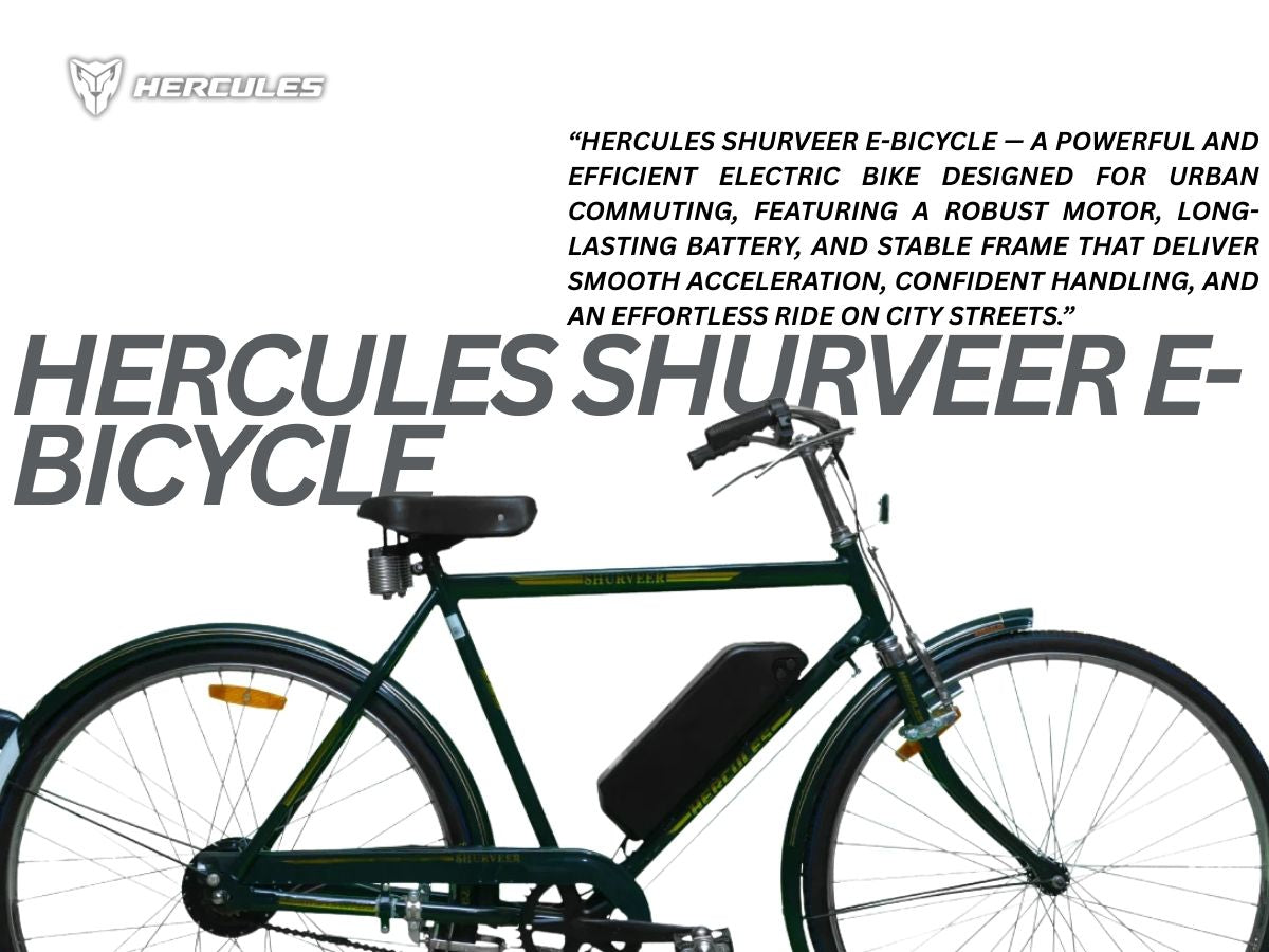 Hercules Shurveer E-Bicycle 28