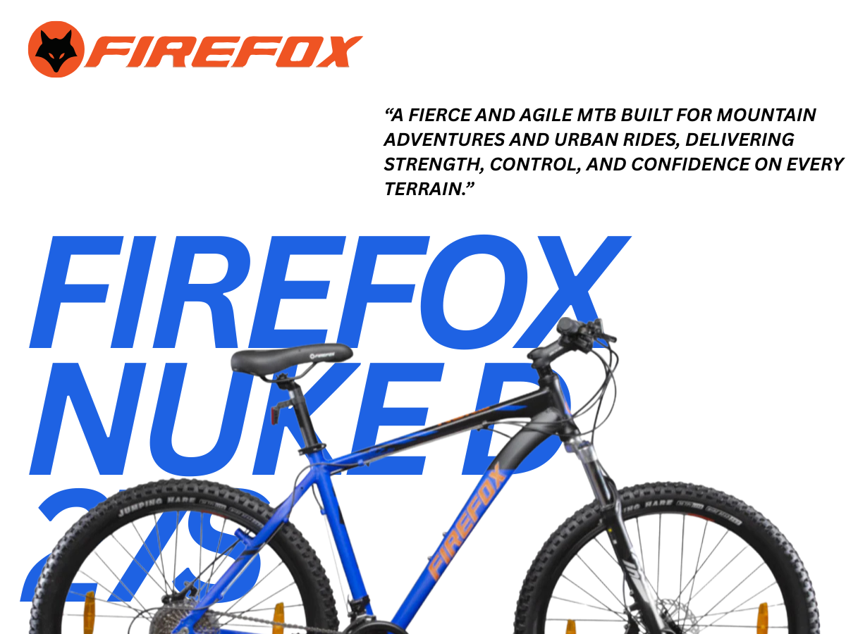 Firefox 27.5 Nuke 27-Speed Bicycle
