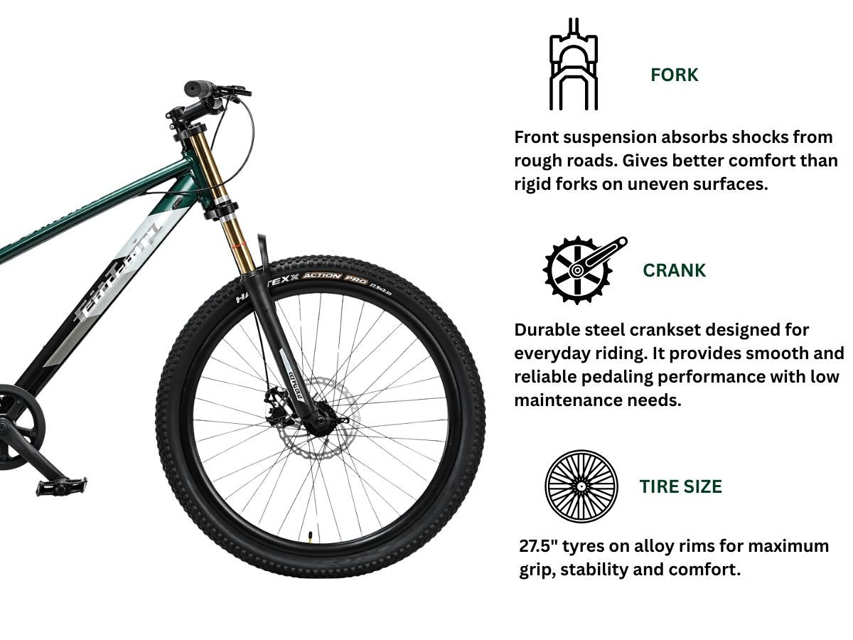 FitTrip 27.5 Super Dominator SS Bicycle