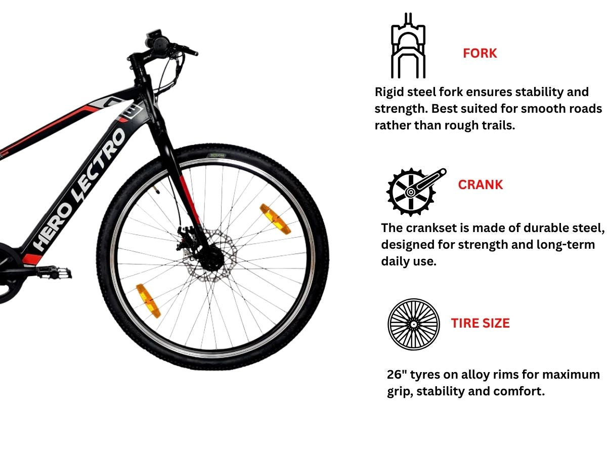 Hero Lectro C3 26 SS E-Bicycle