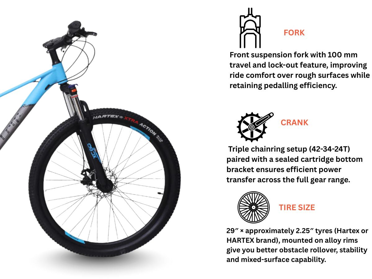 FitTrip Fox Rush 29 21-Speed