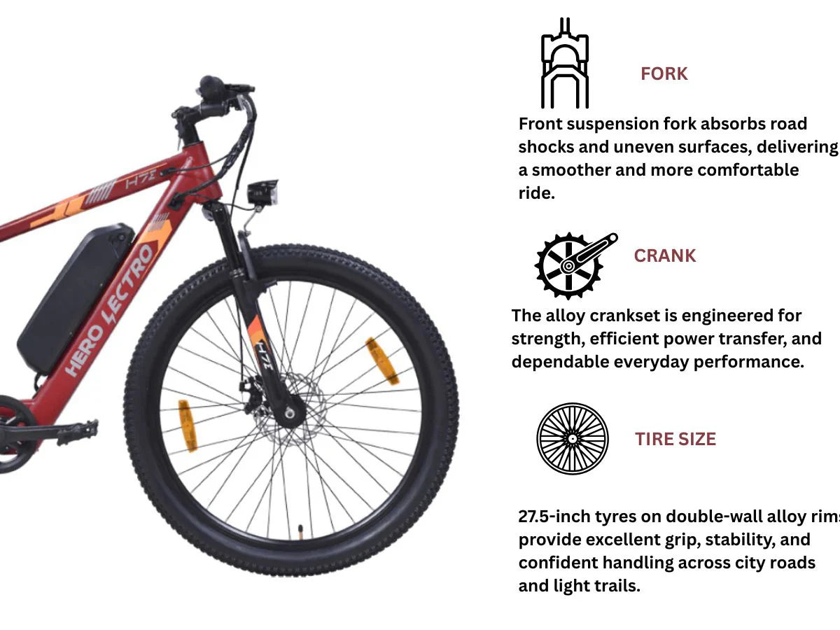 Hero Lectro 27.5 H7 Sigma E-Bicycle
