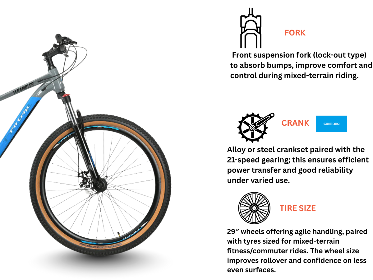FitTrip Scrambler 29 21-Speed