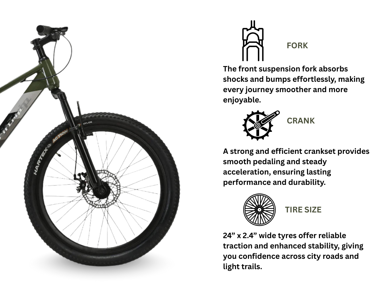 FitTrip Dominator 24 Single Speed