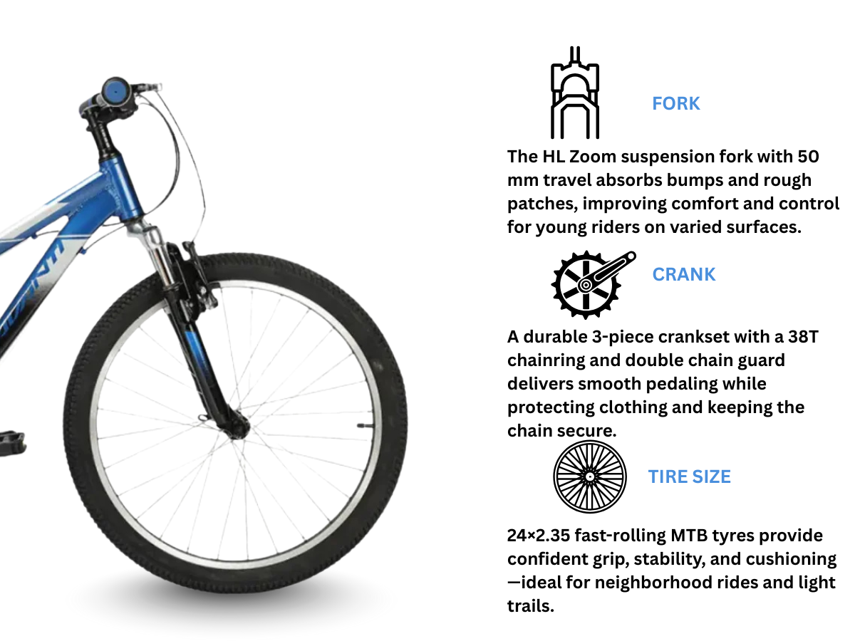 Avanti 24 Shadow 7-Speed Bicycle