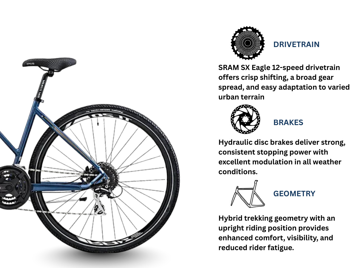 Bottecchia 326 Alloy Hybrid Sram Sx Eagle 12Spd Hydrulic Disc Brake 48Cm