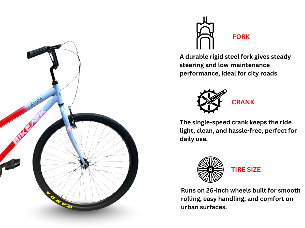 Bike Ark Aura 26T Bicycle