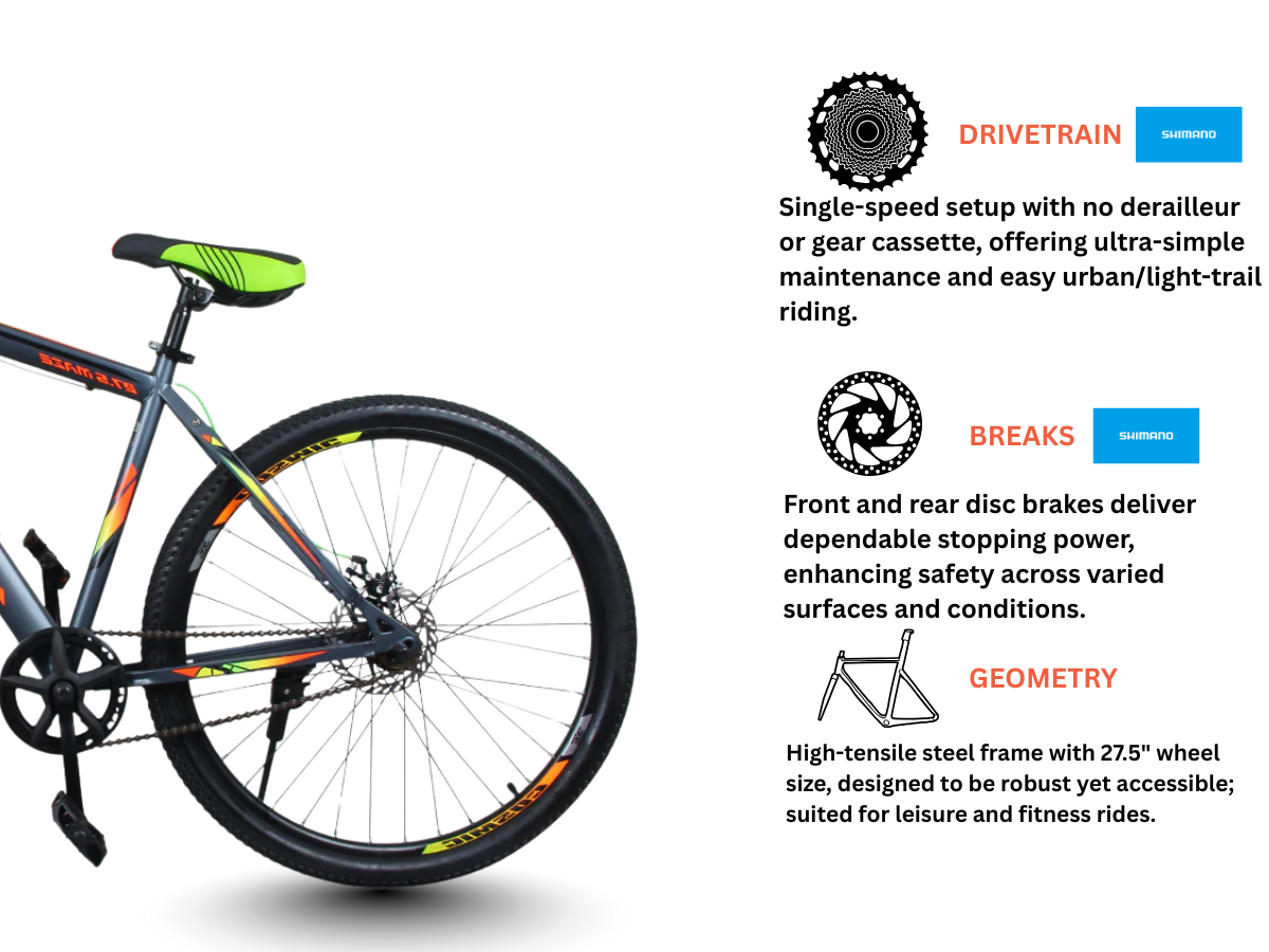 Cosmic 27.5 MAZE Single Speed