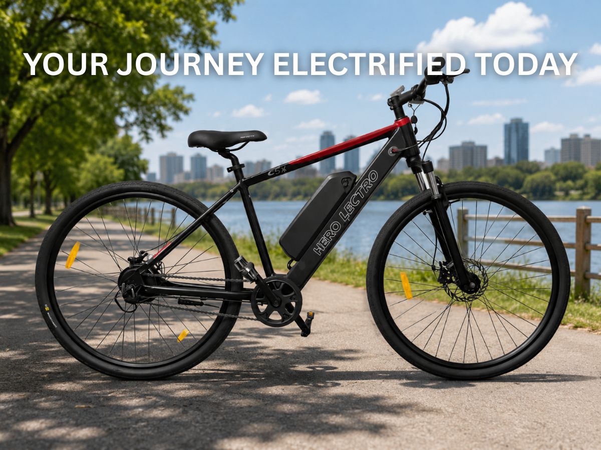 Hero Lectro 27.5 C5X SS E-Bicycle