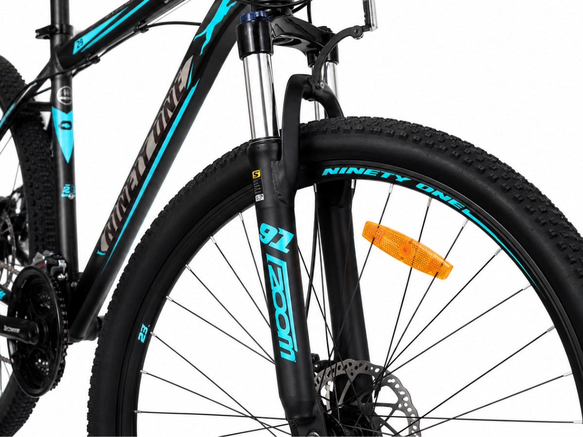 Ninety One 29 Snow Leopard 21-Speed FS D/Disc Bicycle