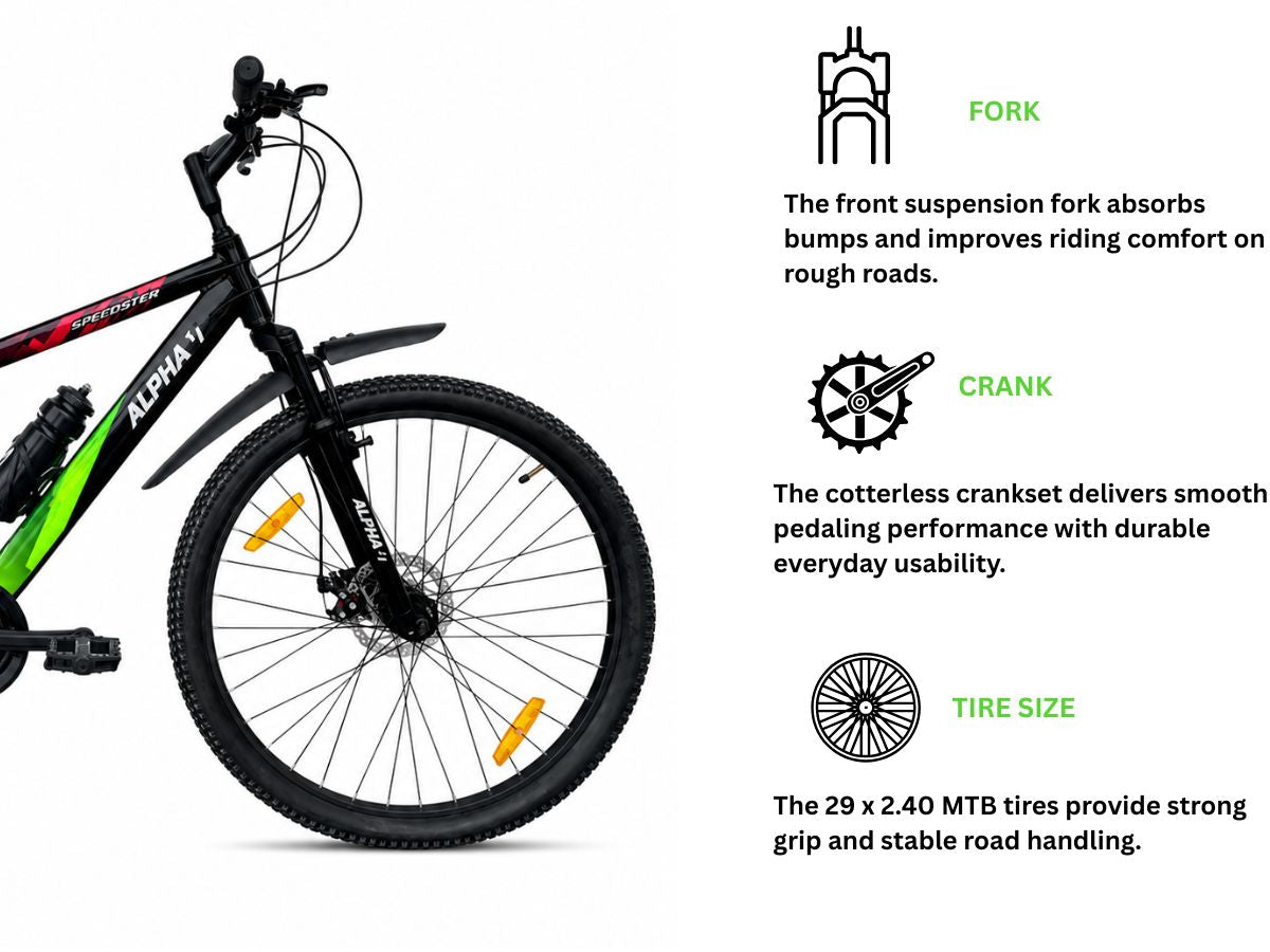 Ninety One 29 Amsterdam 7-Speed FS D/Disc Bicycle