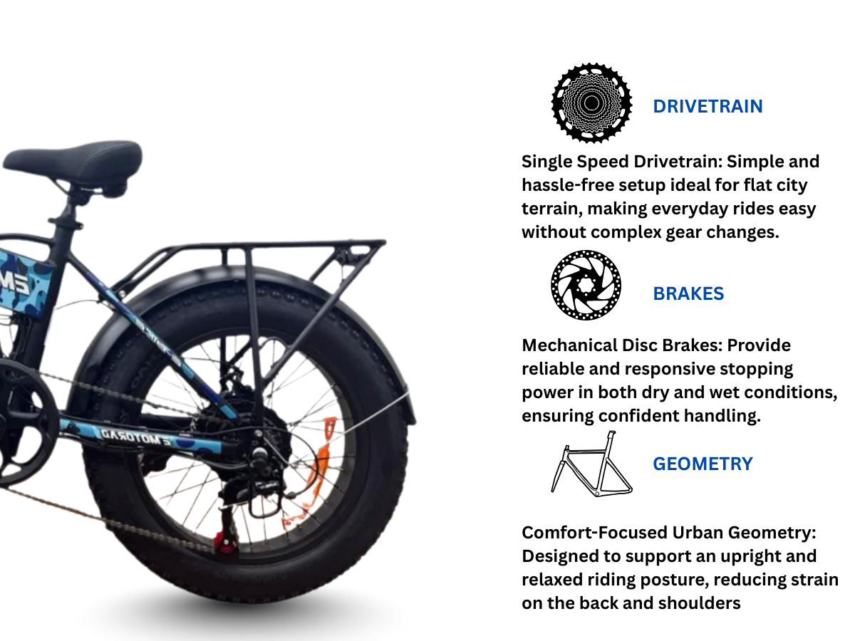 EMotorad Doodle V4 Pro Folding E-Bicycle