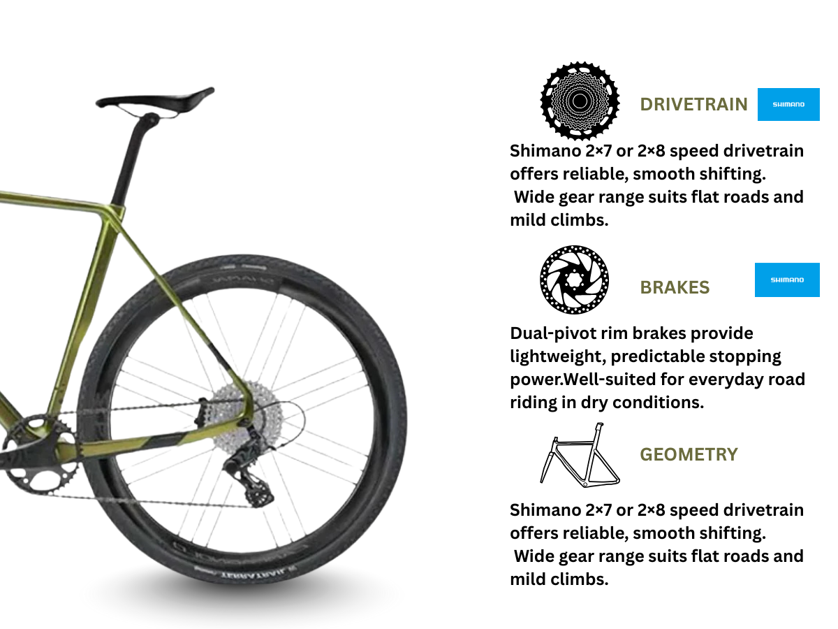 Basso Palta Carbon Gravel Campagnolo Ekar 13Spd Poseidon Size L