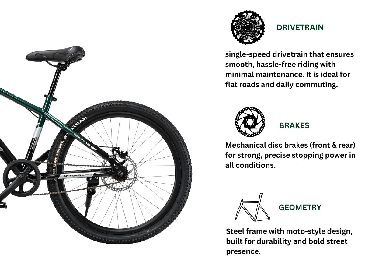 FitTrip 26 Super Dominator SS Bicycle