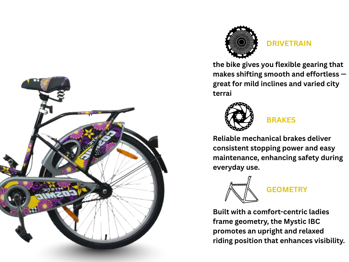 Cosmic 26 Mystic IBC Ladies Bicycle