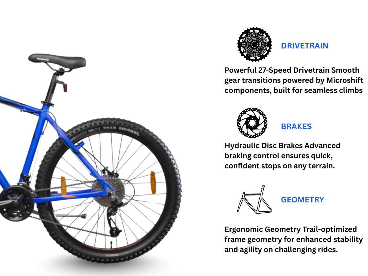 Firefox 27.5 Nuke 27-Speed Bicycle
