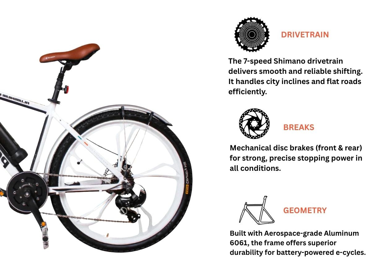Pedaleze O2 Plus E-Bicycle