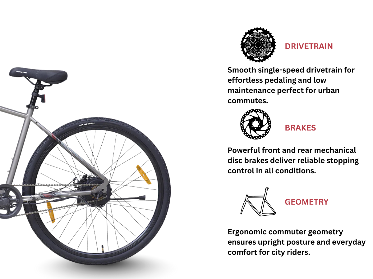 Hero Lectro H3+ E-Bicycle