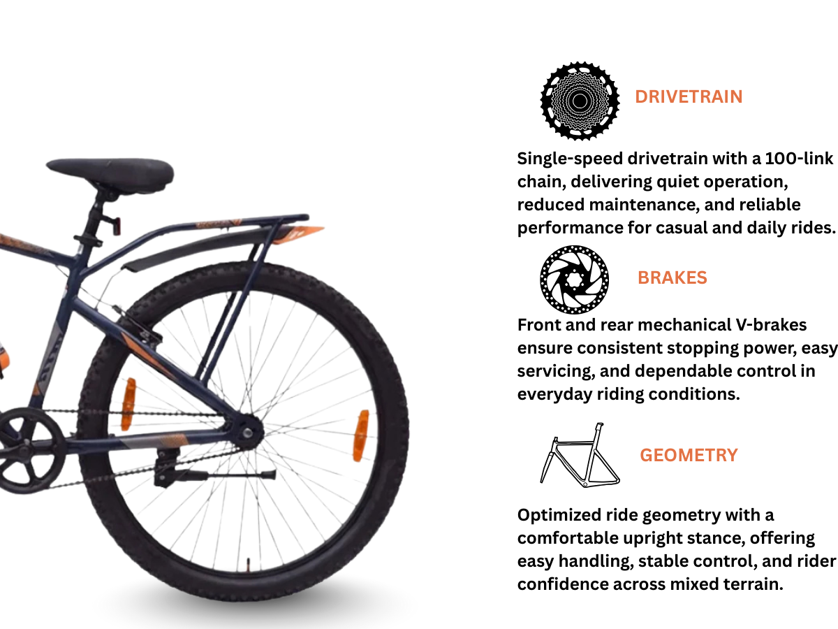 Hero Slingshot 27.5 IC RS V-brk Bicycle