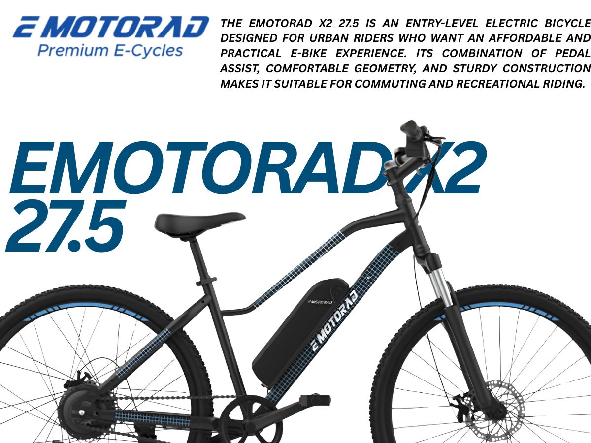 EMotorad 27.5 X2 E-Bicycle