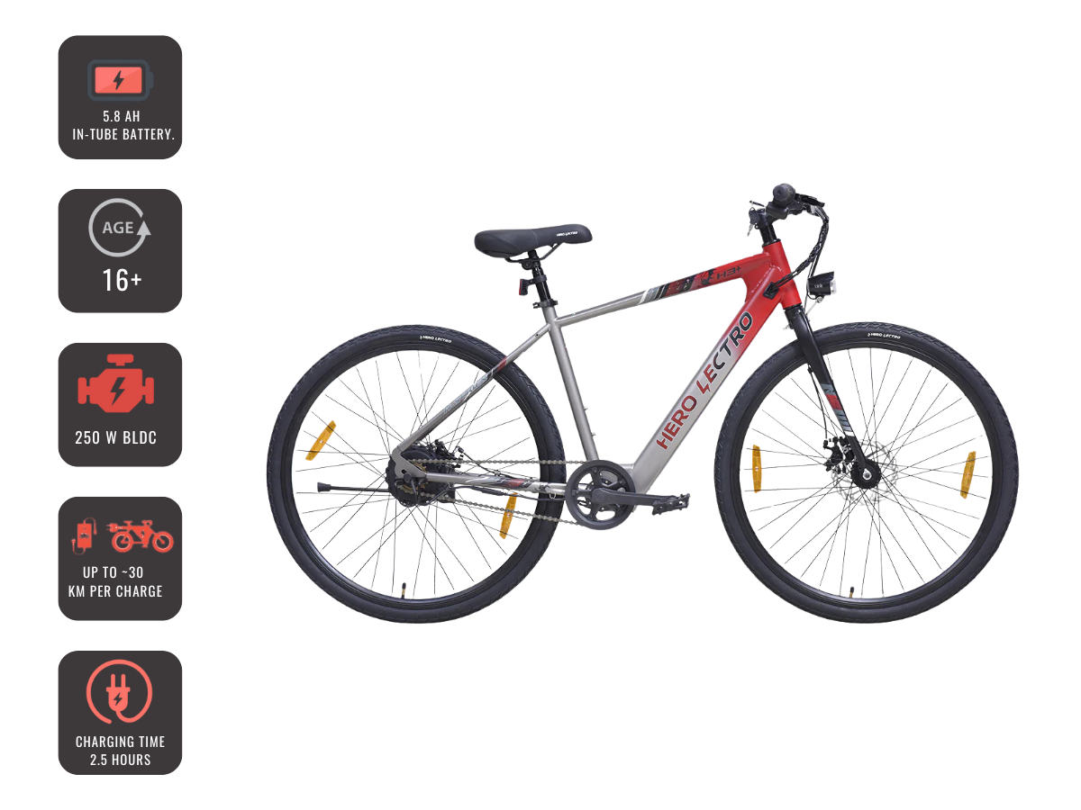 Hero Lectro H3+ E-Bicycle