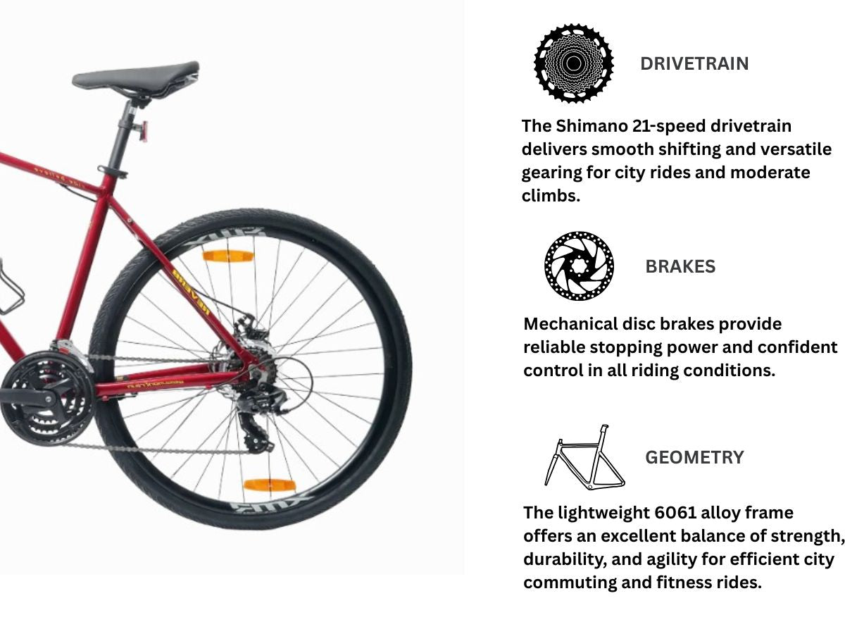 Montra Reverb 700C D/Disc 21-Speed Bicycle
