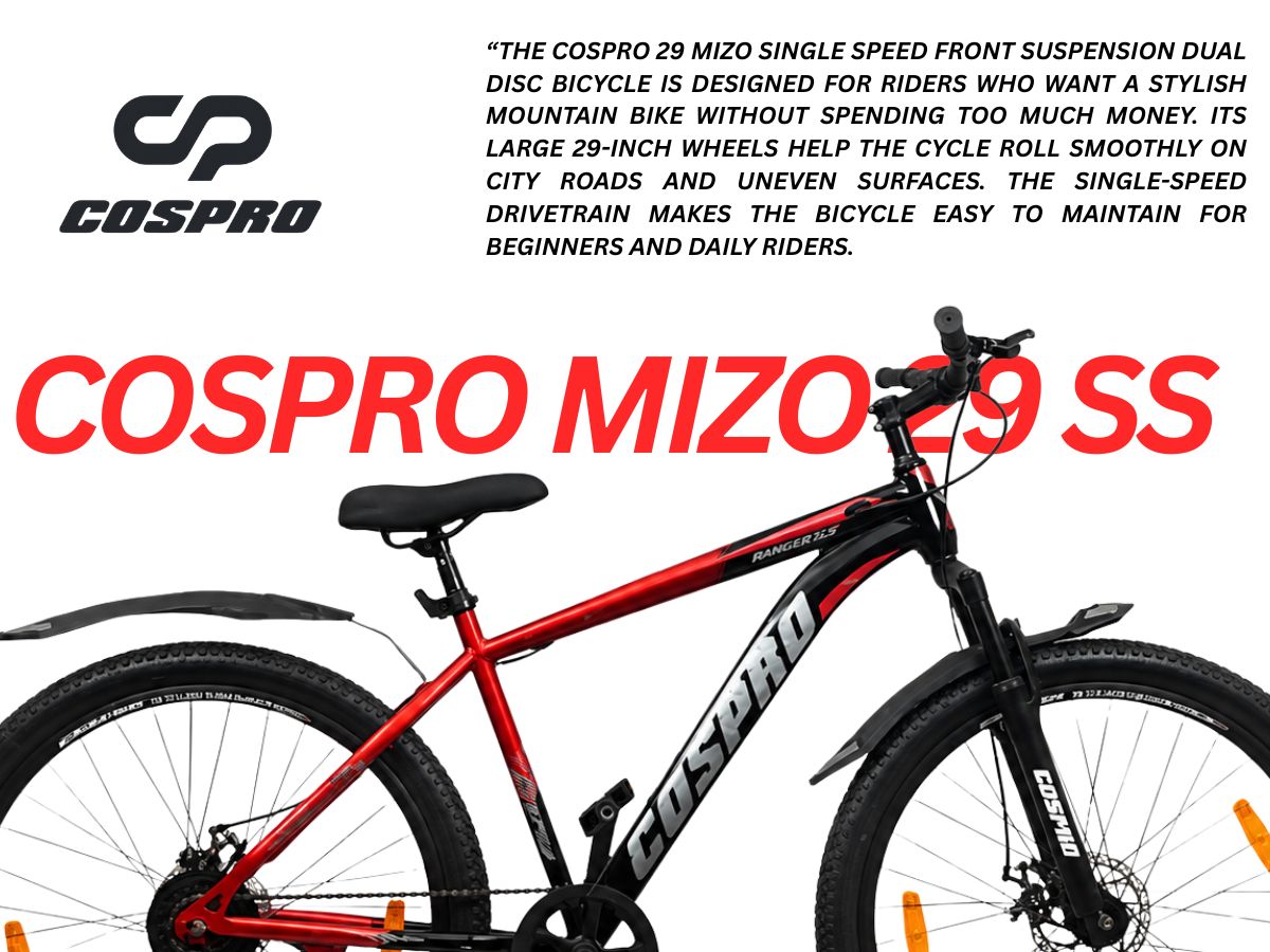 Cospro 29 Mizo Single Speed FS D/Disc Bicycle