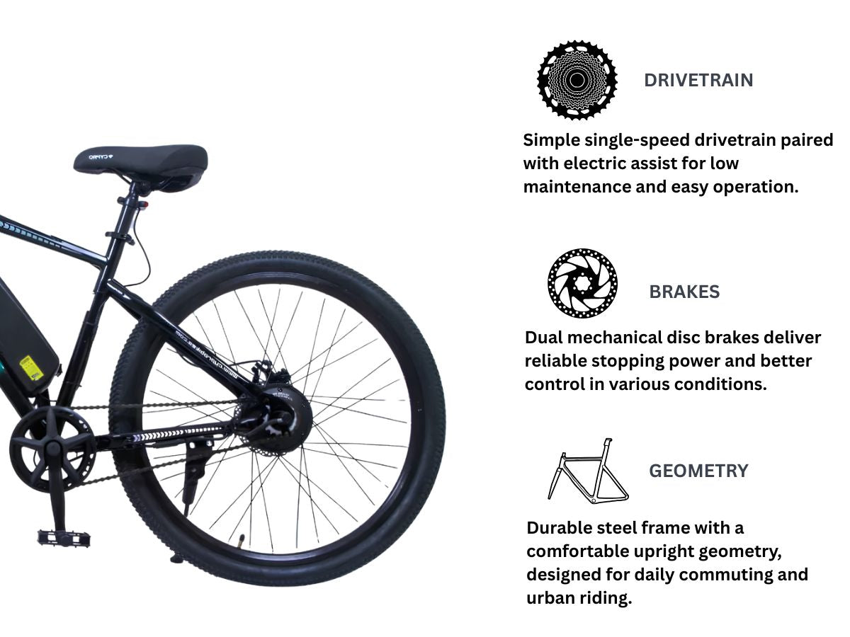 Cypro 27.5 Zest E-Bicycle