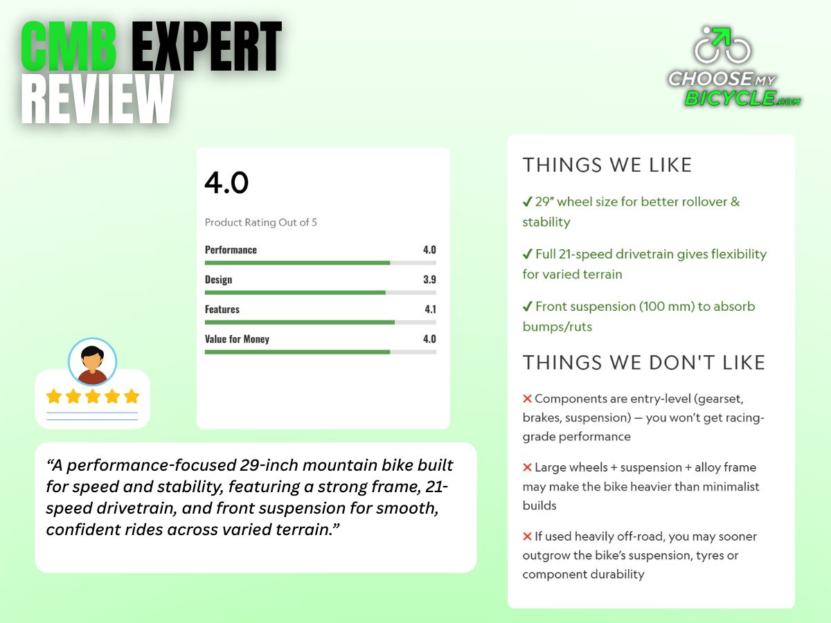 FitTrip Fox Rush 29 21-Speed