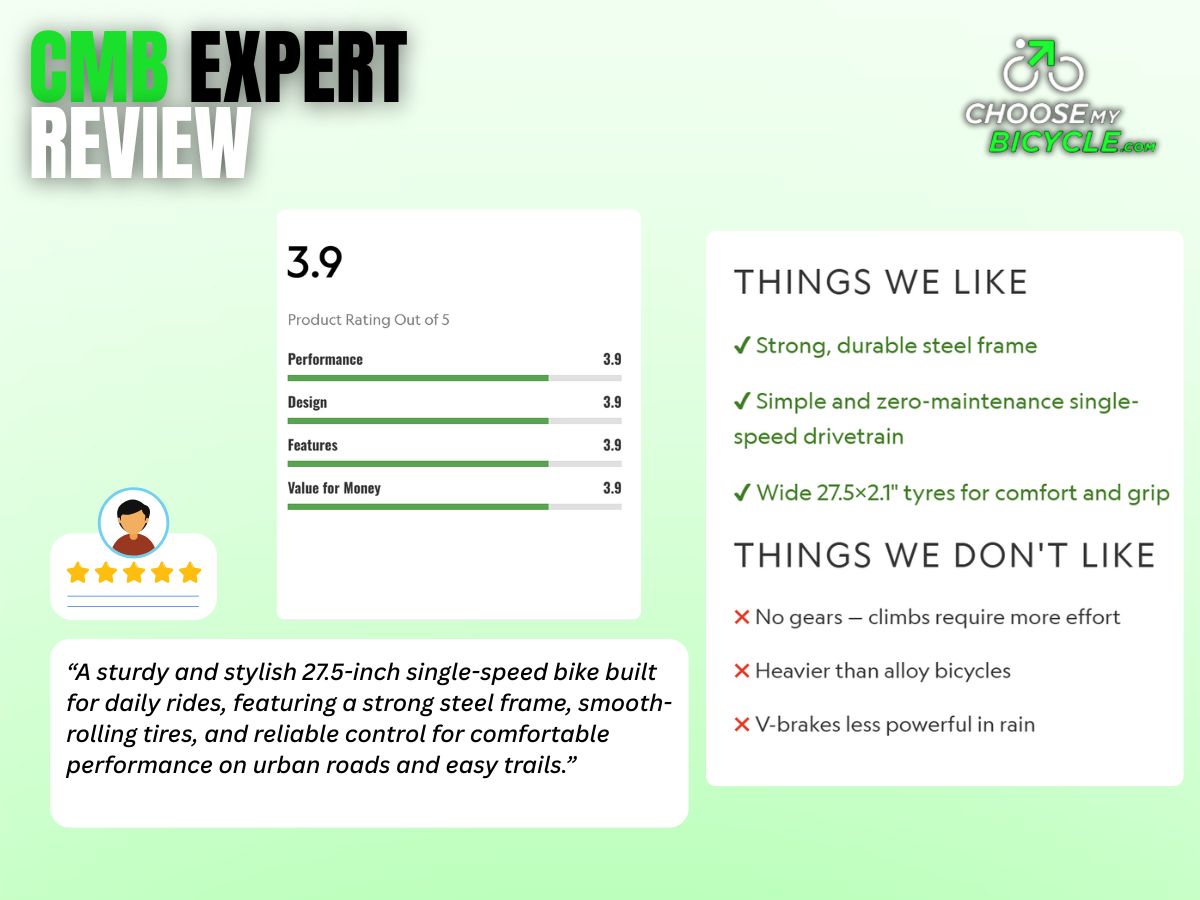 COSMIC 27.5 MAZE SS BICYCLE