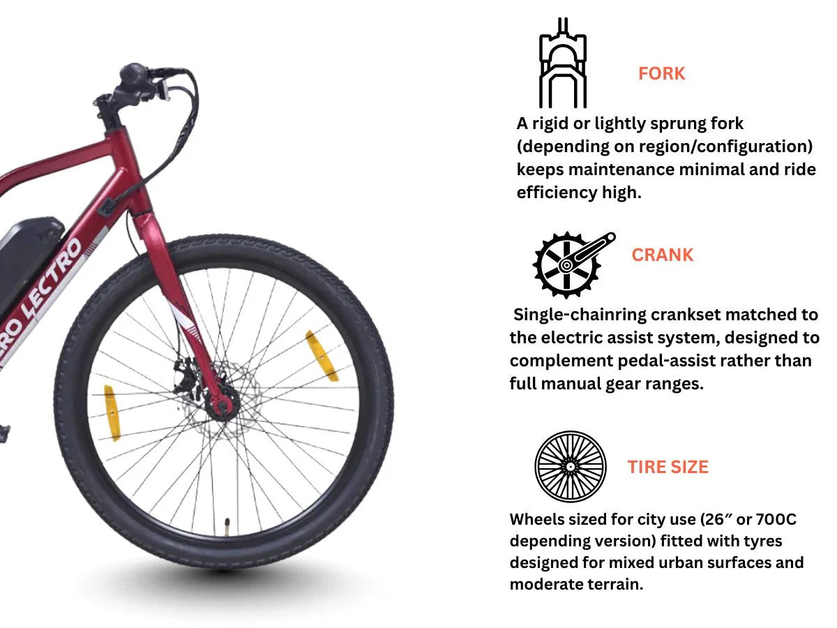 Hero Lectro 26 H4 SS E-Bicycle