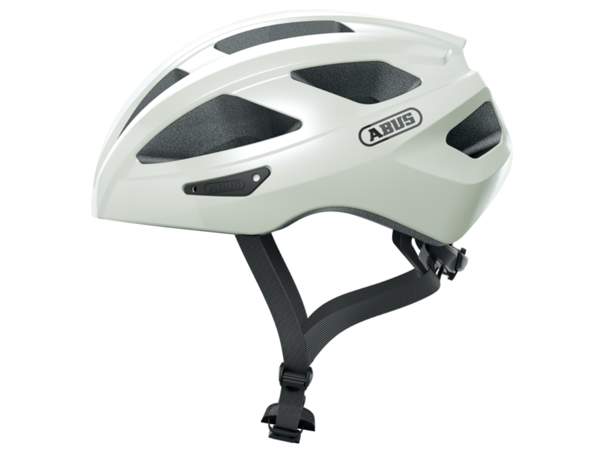 Abus Macator Helmet - Pearl White