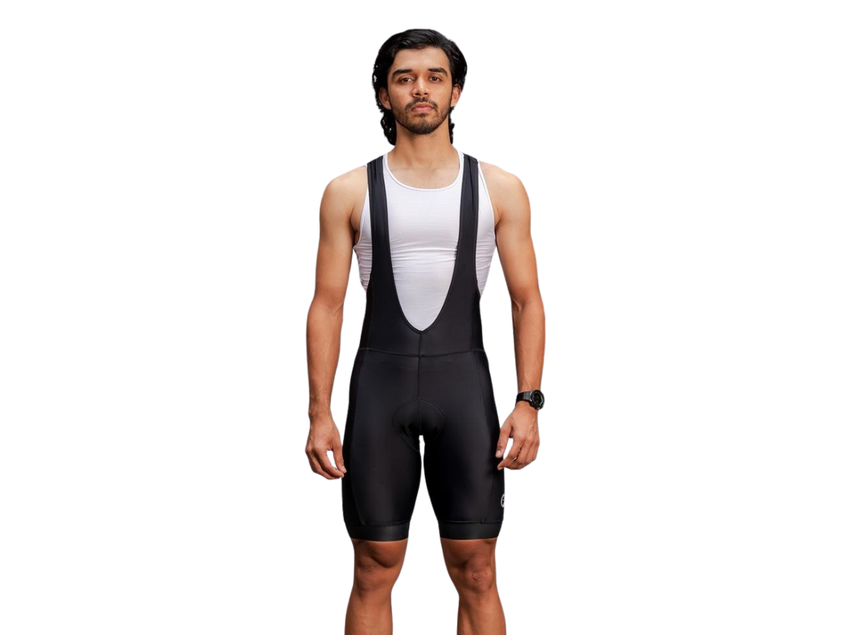 Apace Explore Bib Shorts - Ebony Black