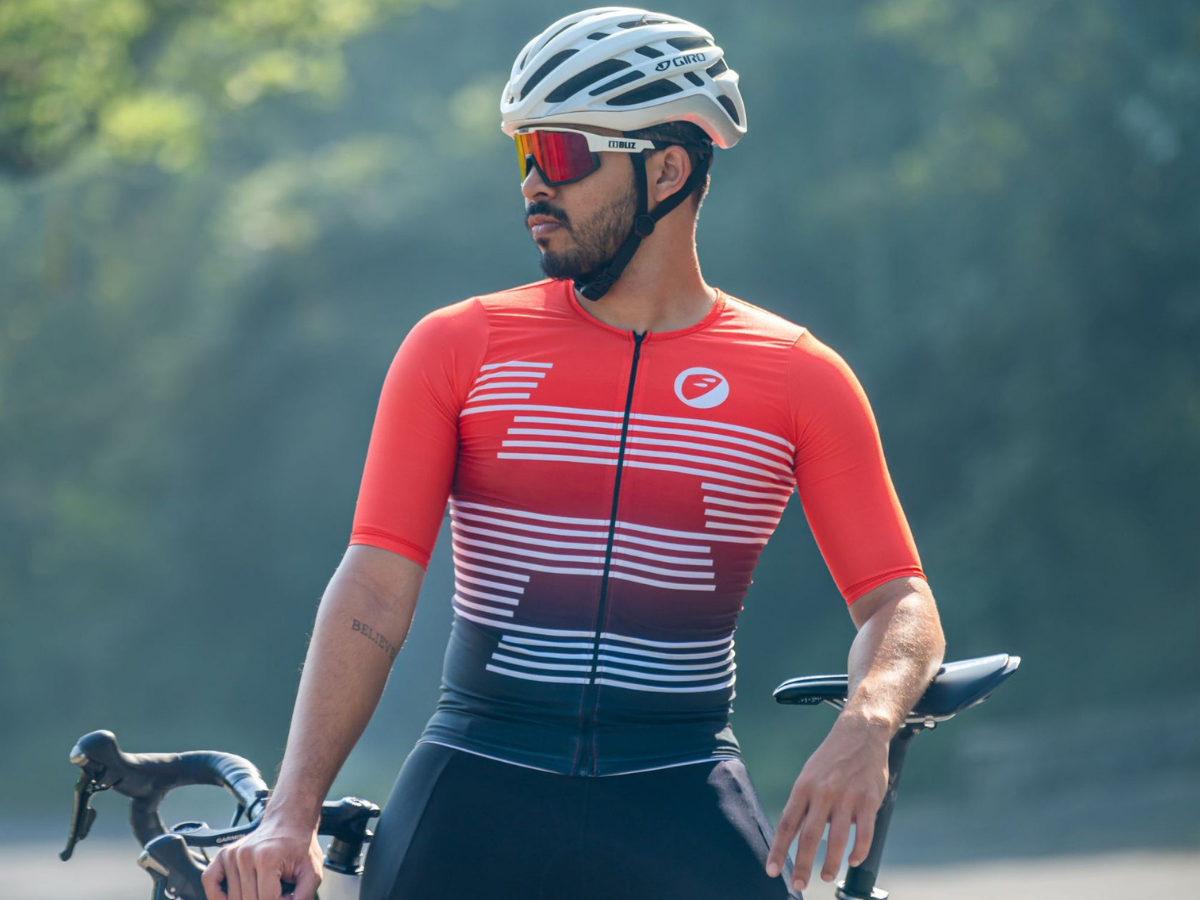 Apace Mens Triathlon Jersey - Swim-Fit - Tango