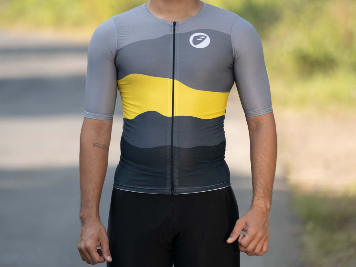 Apace Mens Triathlon Jersey - Swim-Fit - Zeal