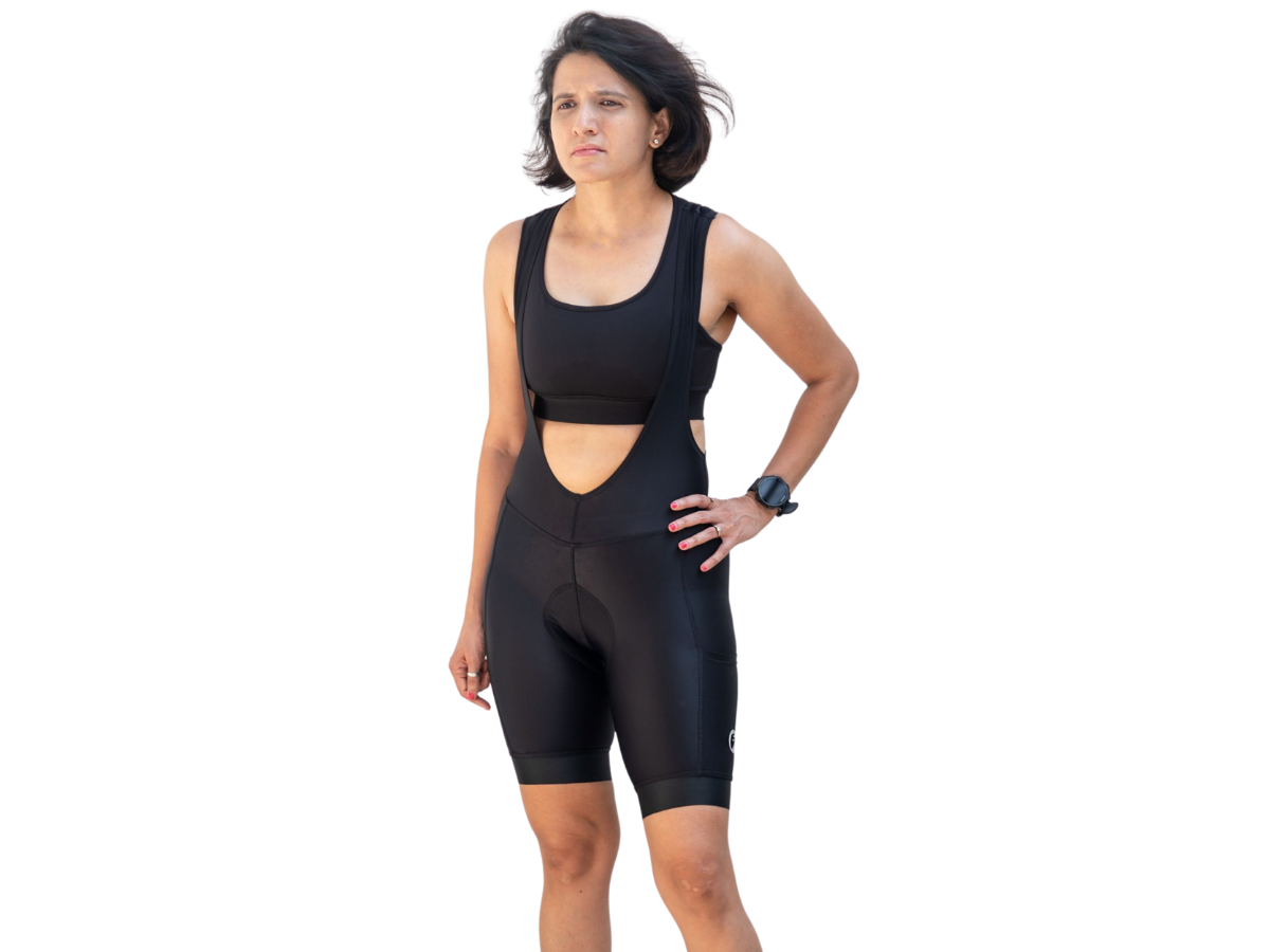 Apace Womens Explore Bibshorts