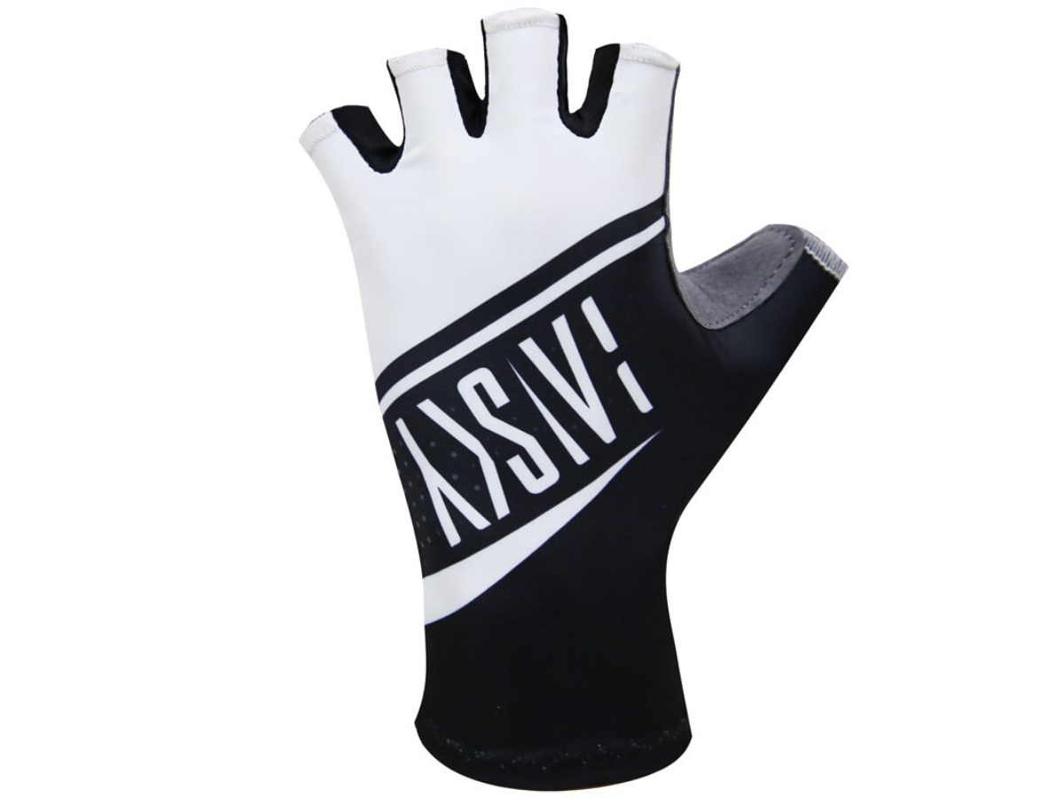 Baisky Half Finger Gloves - Conquer White