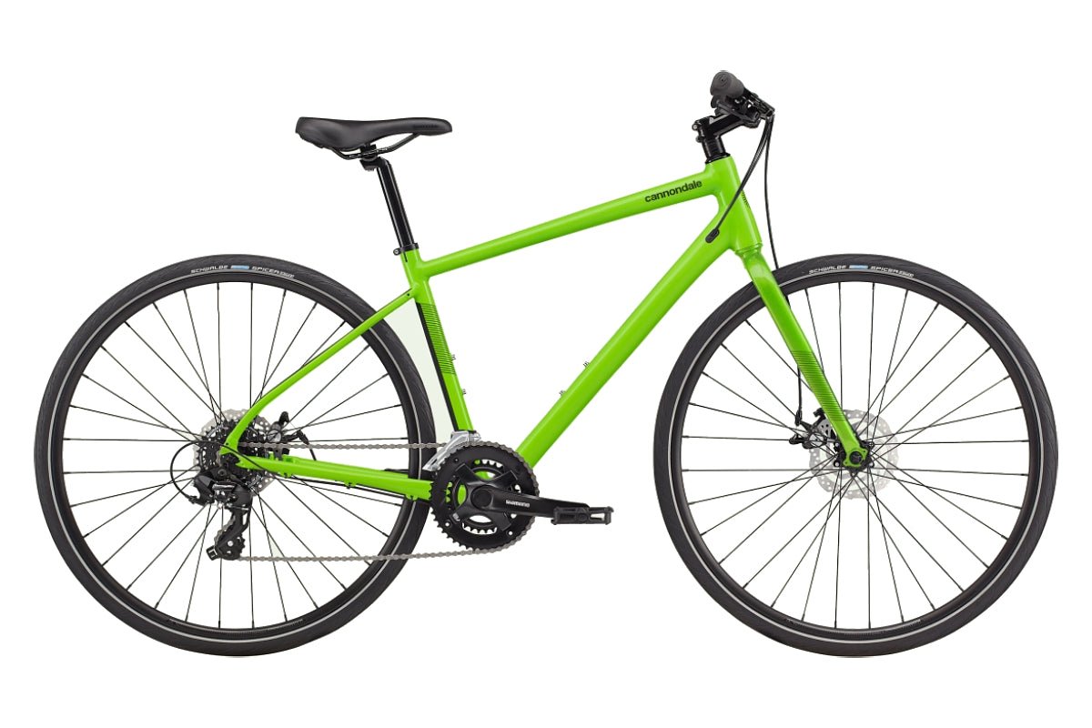 Cannondale Bicycle 700C (Cannondale Quick CX 4 D, 21S), Lime/Lime