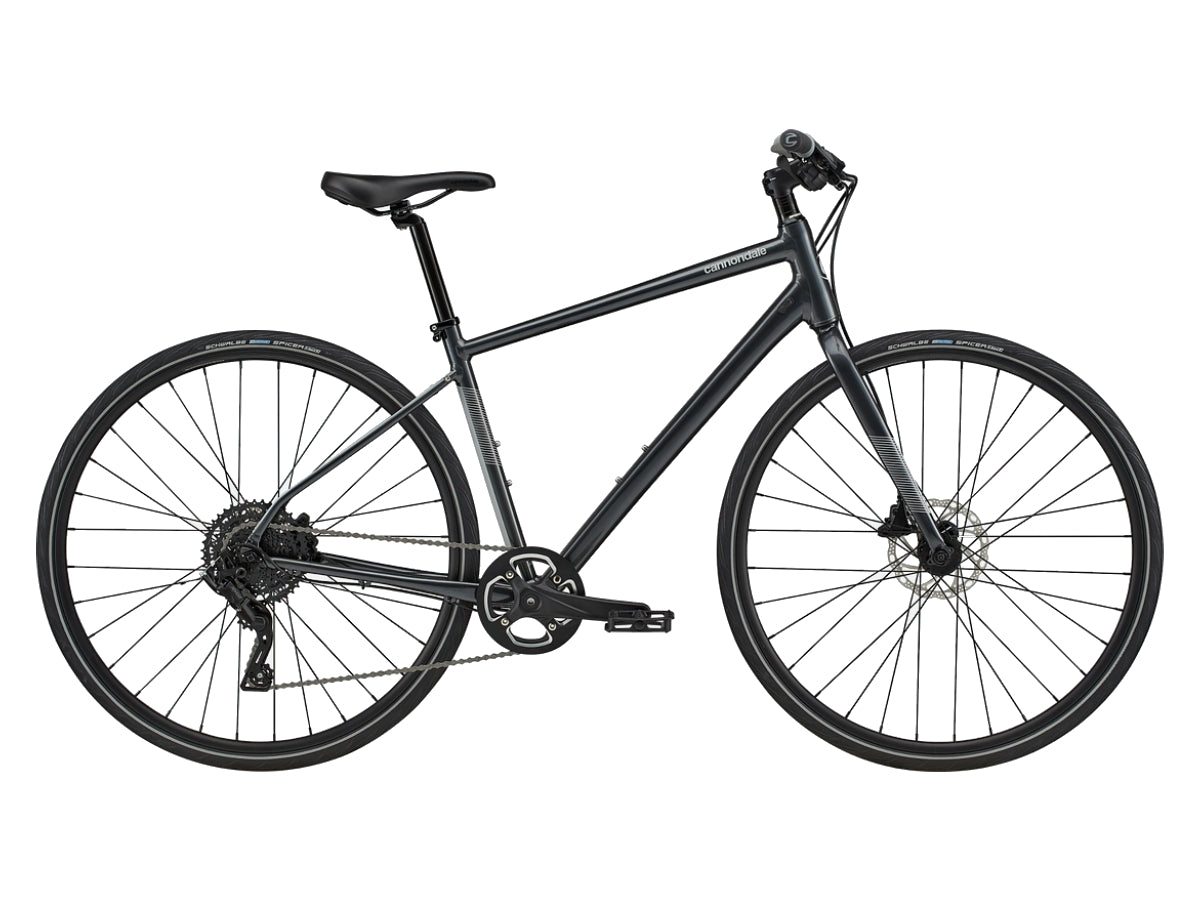 Cannondale Bicycle 700C (Cannondale Quick Disc 4 D, 9S), Graphite/Graphite