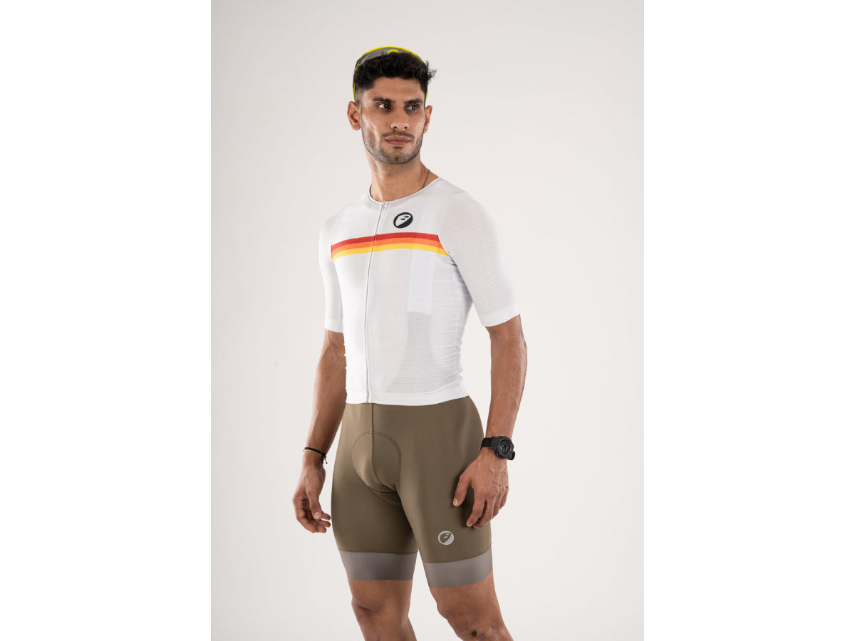 Apace Unisex Cycling Elite Fit Jersey - Crest